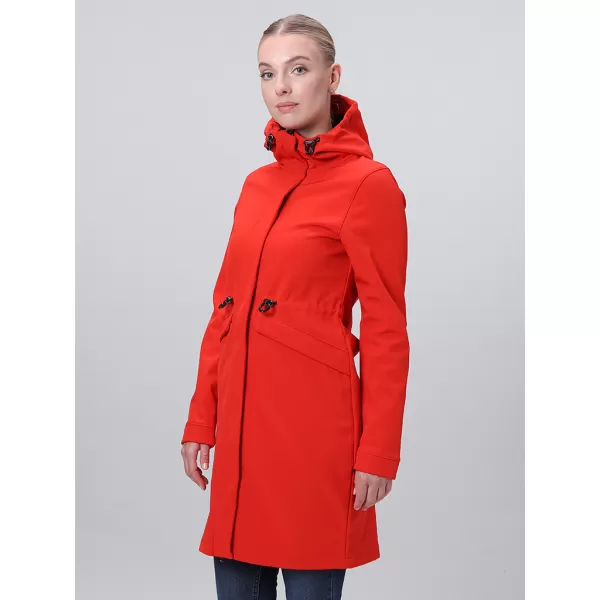  Ženski softshell kaput LOAP LUNARA CRVENA 