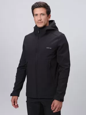 Muška softshell jakna LOAP LUCAS CRNA