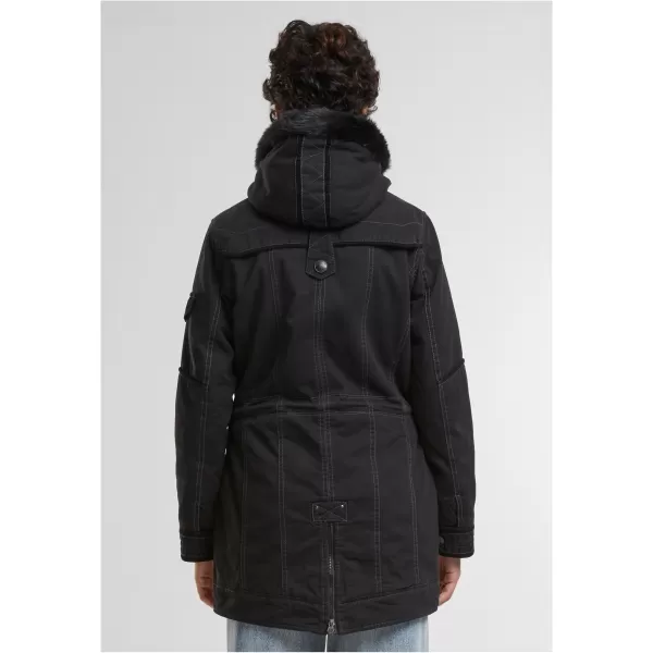  Ženska parka BRANDIT BD33122 CRNA 