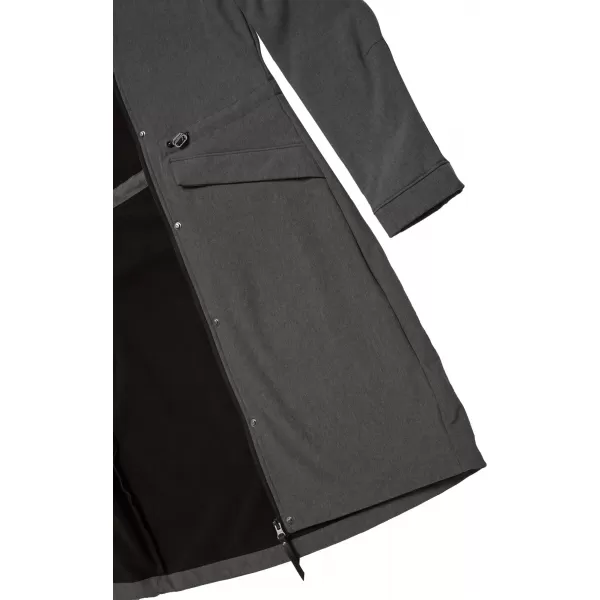 Ženski softshell kaput LOAP LUNARA TAMNOSIVA 