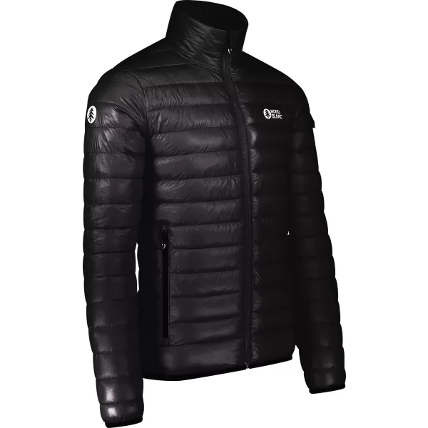  Muška prošivena jakna NORDBLANC EAGLEHEART NBWJM8067 CRNA 