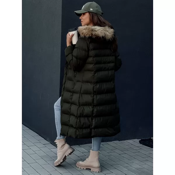  Ženski kaput DSTREET LUXWARM DARK GREEN Dstreet1 