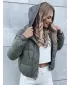 Ženska jakna DSTREET KHALEESI TAMNO SIVA