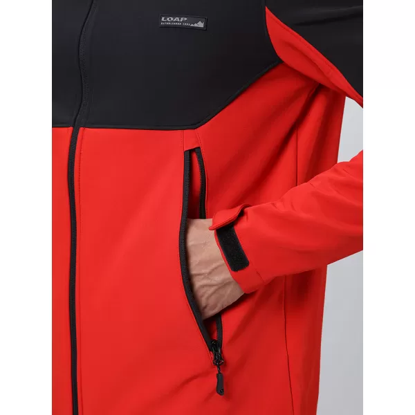  Muška softshell jakna LOAP LUCAS CRVENA 