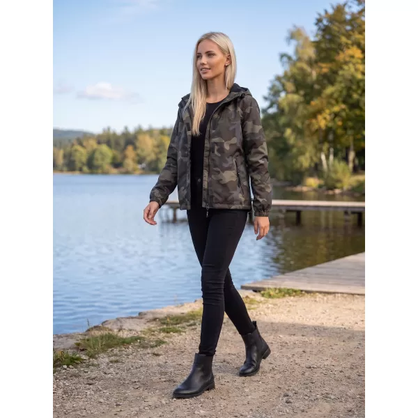  Ženska jakna BRANDIT BD33114 TAMNOCAMO 