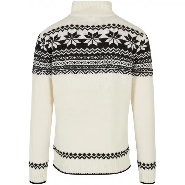 Muška dukserica BRANDIT CARDIGAN NORWEGER BD5030 BIJELA 