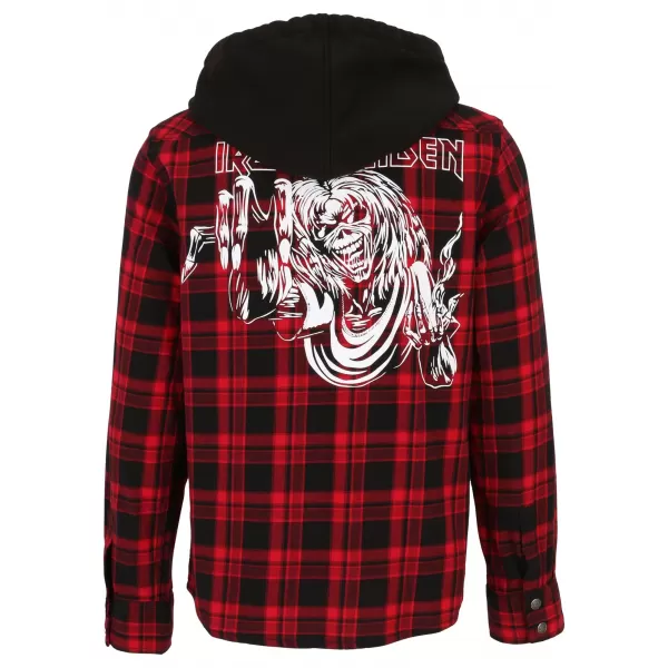  Muški sweatshirt BRANDIT IRON MAIDEN BD61048 TAMNOCRVENA/CRNA 
