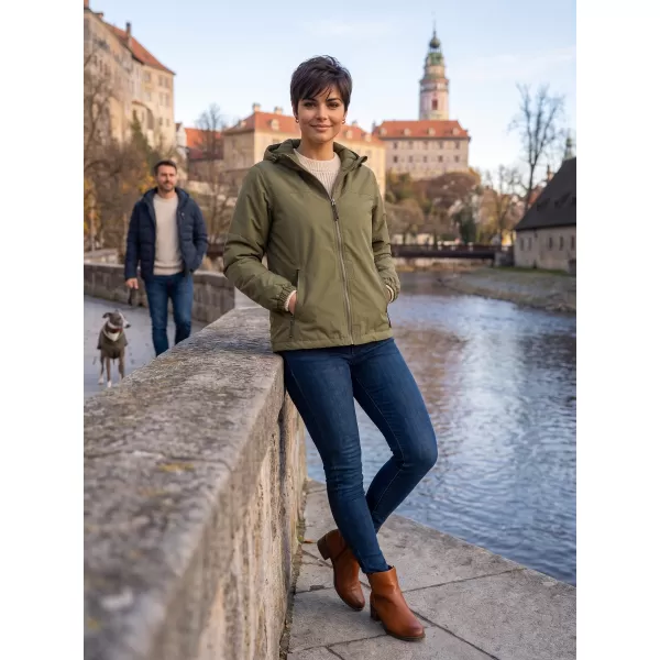  Ženska jakna BRANDIT BD33114 MASLINA 