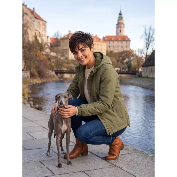  Ženska jakna BRANDIT BD33114 MASLINA 