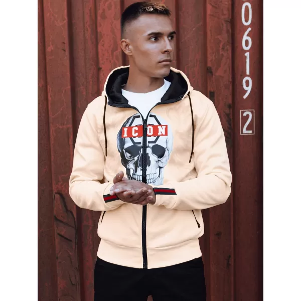  Muška dukserica DSTREET BEŽ 