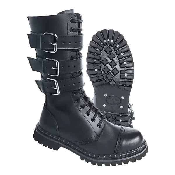  Muške cipele BRANDIT 3-BUCKLE PHANTOM BD9005 CRNI 
