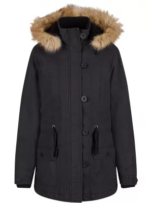 Ženska parka BRANDIT BD33121 CRNA