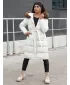 Zimski kaput DSTREET STYLEBELLA BIJELA