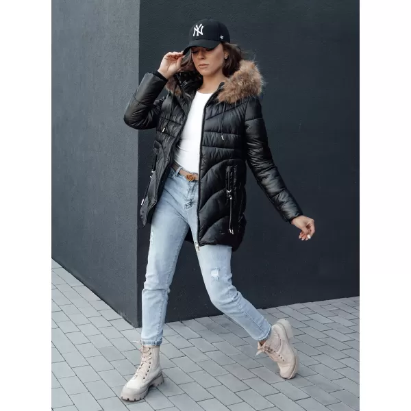  Ženska jakna DSTREET WINTERCHIC CRNI 