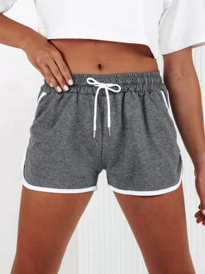 Kratke hlače DSTREET TOP SPORT TAMNO SIVA