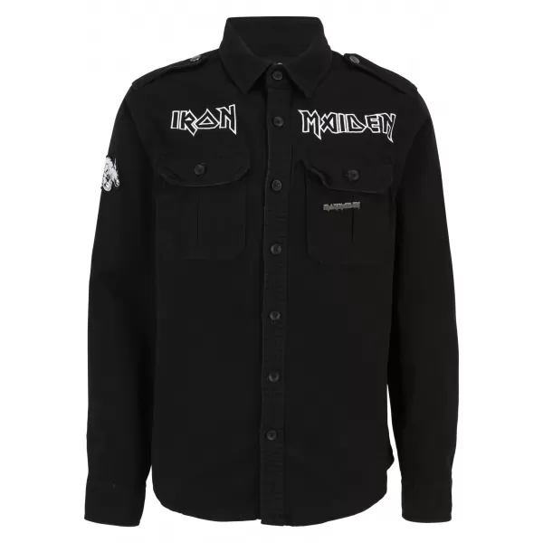  Muška košulja BRANDIT IRON MAIDEN BD61044 CRNA 