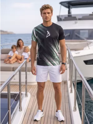 Muška funkcionalna premium majica ALTISPORT VOJ/ALM028TR01 KAKI/VOJNIČKI
