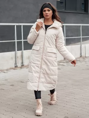 Zimski kaput DSTREET GLAMPUFF BEŽ