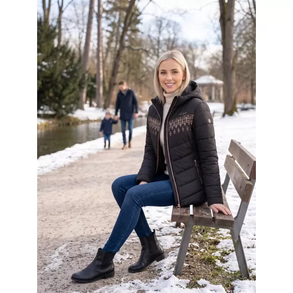  Ženska jakna ALTISPORT DELSY CRNA 
