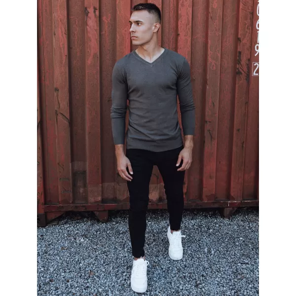  Muški džemper DSTREET TAMNO SIVA 