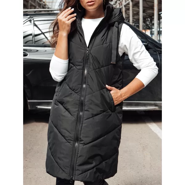  Ženska vesta DSTREET LIDMAN BLACK Dstreet1 