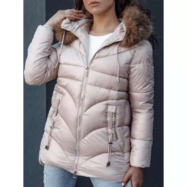  Ženska jakna DSTREET WINTERCHIC RUŽIČASTI 