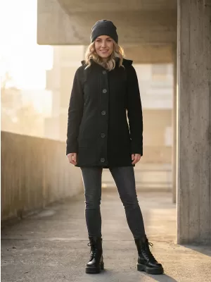 Ženska jakna BRANDIT BD9628 CRNI