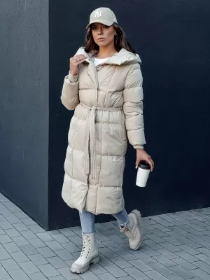Ženski kaput DSTREET CLOUTIQUE LIGHT BEIGE Dstreet1