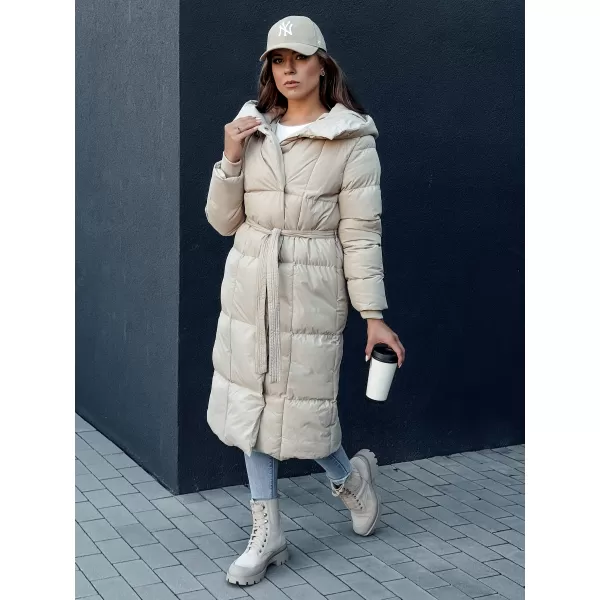  Ženski kaput DSTREET CLOUTIQUE LIGHT BEIGE Dstreet1 