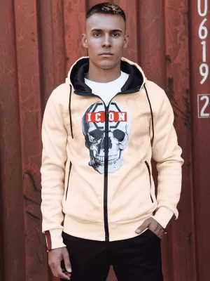 Muška dukserica DSTREET BEŽ