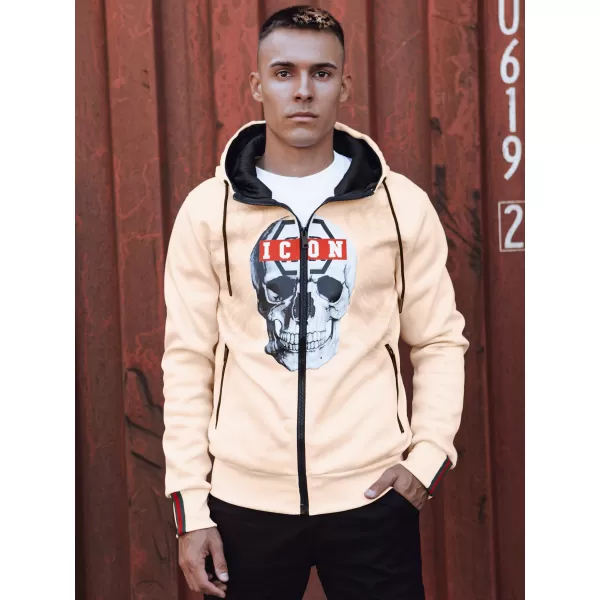  Muška dukserica DSTREET BEŽ 
