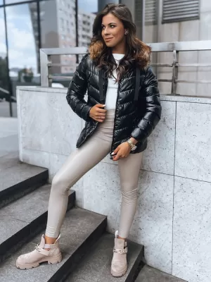 Ženska jakna DSTREET MIRIAL ty3769 CRNI