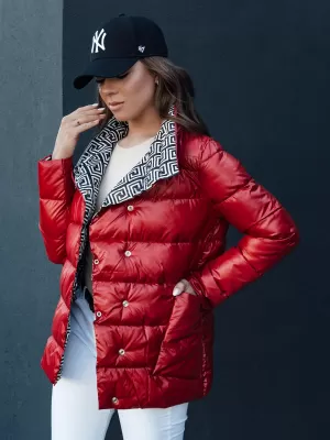 Ženska jakna DSTREET DELSY TY4417 CRVENI