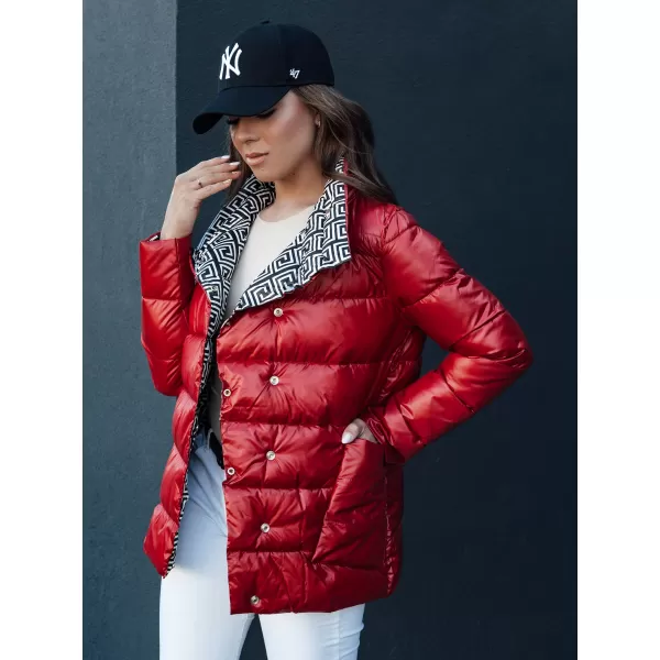  Ženska jakna DSTREET DELSY TY4417 CRVENI 