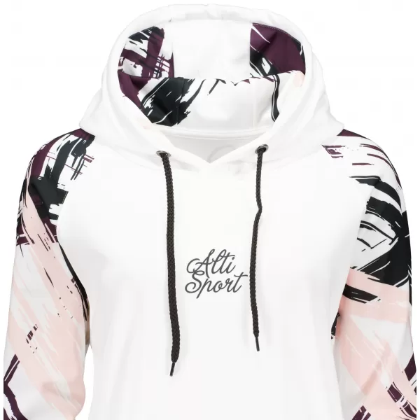  Ženski funkcionalni produljeni sweatshirt premium ALTISPORT VOJ/ALW039MI03 BIJELA 