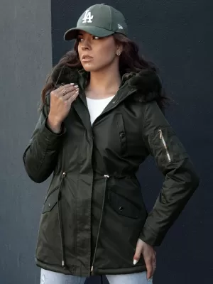 Ženska jakna DSTREET ERISS GREEN Dstreet1