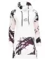 Ženski funkcionalni produljeni sweatshirt premium ALTISPORT VOJ/ALW039MI03 BIJELA