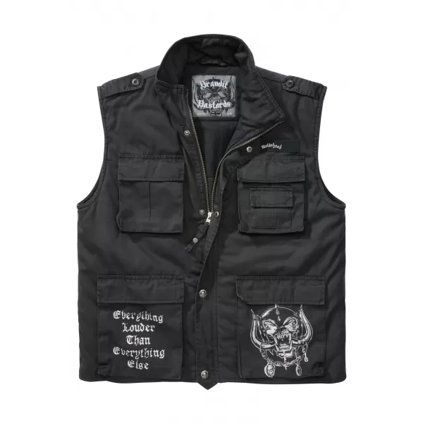  Prsluk BRANDIT BD61001 CRNI 