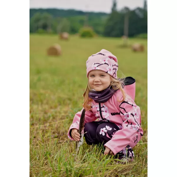  Dječja softshell jakna WAMU SAKURY RUŽIČASTI 