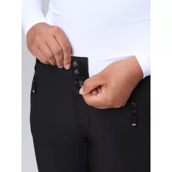  Ženske softshell hlače LOAP LUSLANA CRNA 