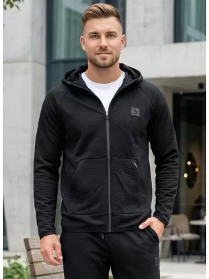 Muški sweatshirt ALTISPORT DANIS CRNA