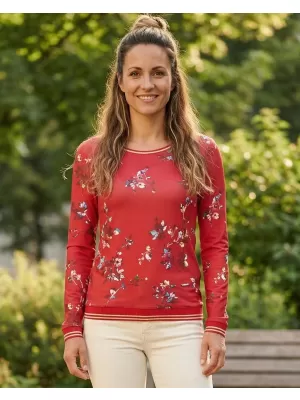 Ženska majica kratkih rukava ALTISPORT DEVANA CRVENA
