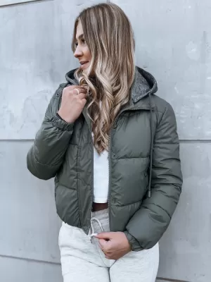 Ženska jakna DSTREET KHALEESI TAMNO SIVA
