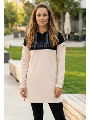 Ženski sweatshirt KIXMI TIARA SVIJETLO BEŽ