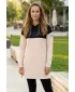 Ženski sweatshirt KIXMI TIARA SVIJETLO BEŽ