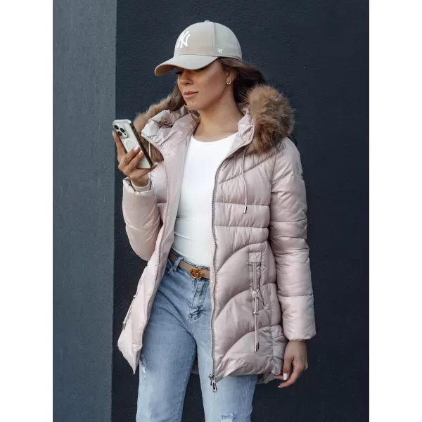  Ženska jakna DSTREET WINTERCHIC RUŽIČASTI 