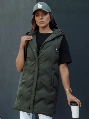 Prsluk DSTREET TAMIRA ZELENA