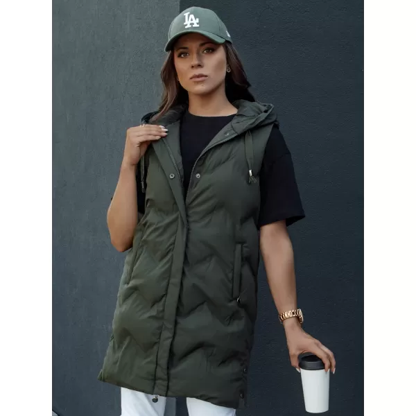  Prsluk DSTREET TAMIRA ZELENA 