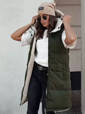 Prsluk DSTREET COSYVIVA ZELENA