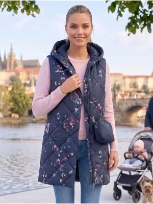 Ženski prsluk ALTISPORT DANIELA TAMNOPLAVA